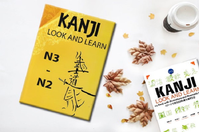 sách Kanji Look and Learn N3 N2 (Tiếng Việt)