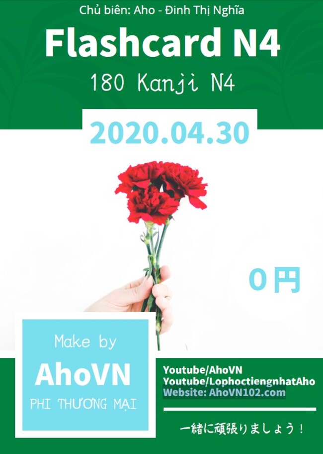 Flashcard Kanji N4 PDF