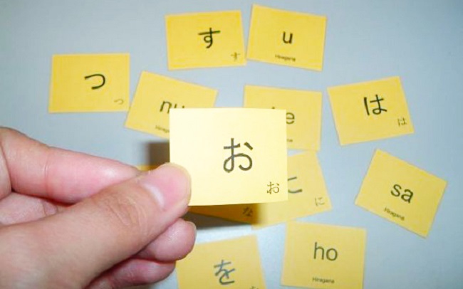 Học thuộc bảng chữ cái Tiếng Nhật bằng Flash Card