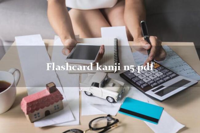 Kanji Flashcard N5 PDF