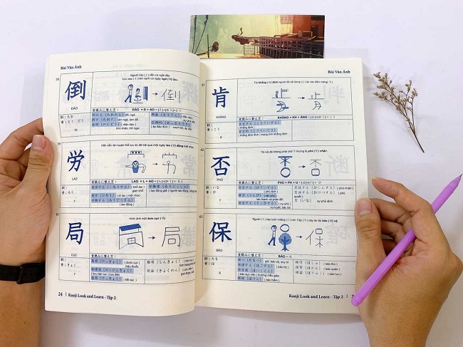 Nội dung trong sách Kanji Look and Learn N3 N3