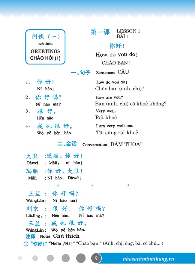 Nội dung sách 1800 câu đàm thoại Tiếng Nhật thông dụng