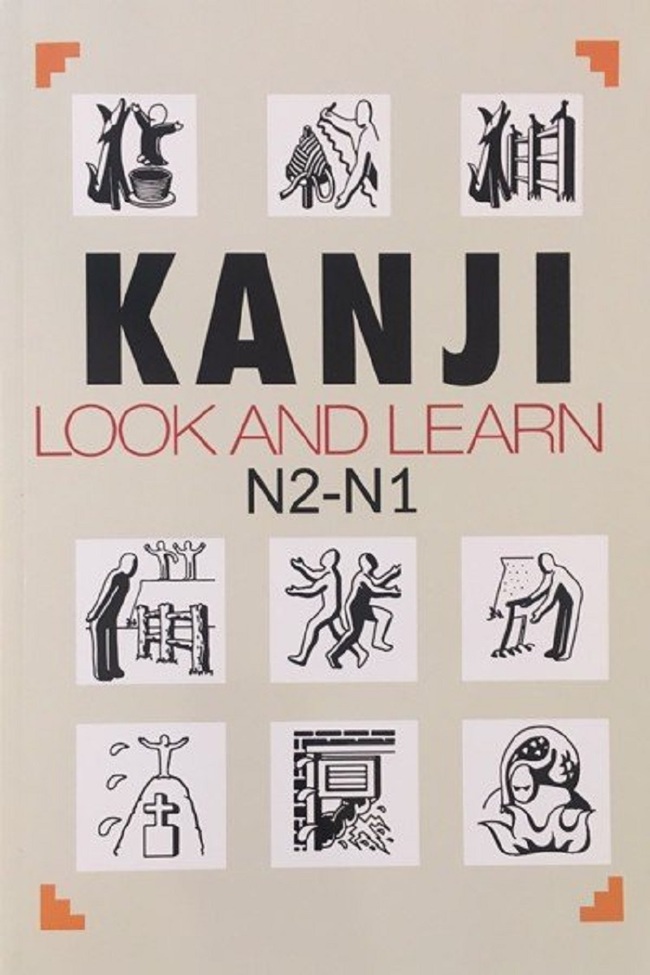 trọn bộ sách Kanji N2 - N1