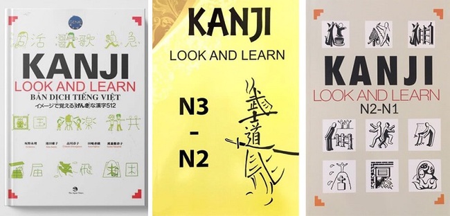 Download trọn bộ sách Kanji Look and Learn N1 – N5 [PDF]