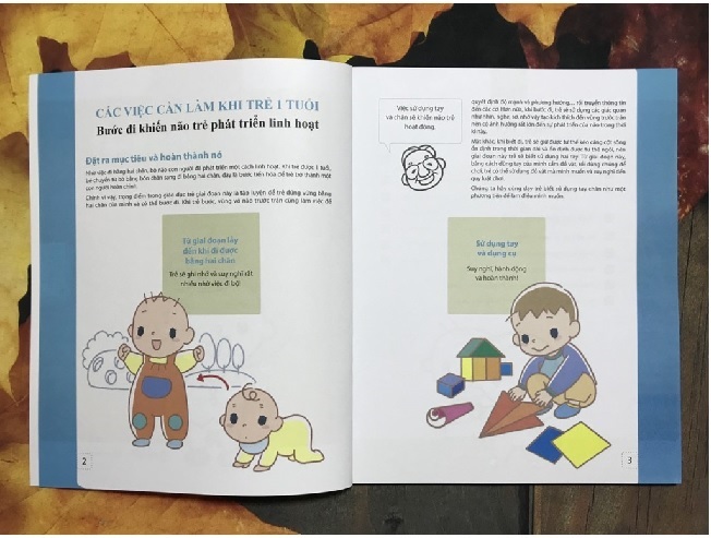 Nội dung sách dạy con kiểu Nhật giai đoạn 1 tuổi vô cùng bổ ích cho các bậc phụ huynh