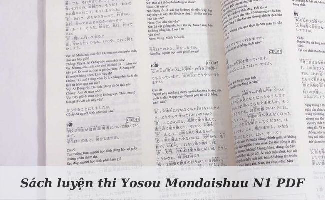 Sách luyện thi Yosou Mondaishuu N1 PDF [Download]