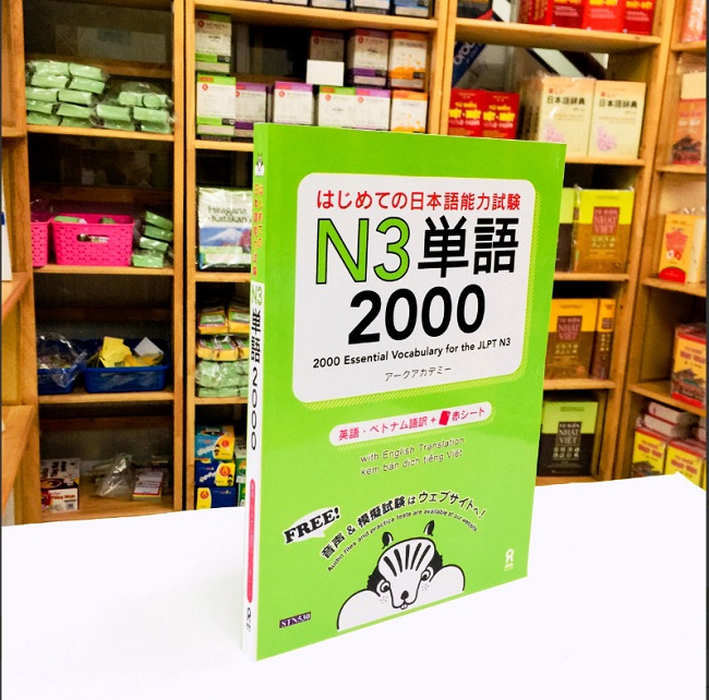 bộ sách ôn luyện tiếng Nhật N3