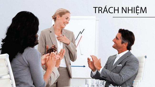Có tinh thần trách nhiệm (責任感)